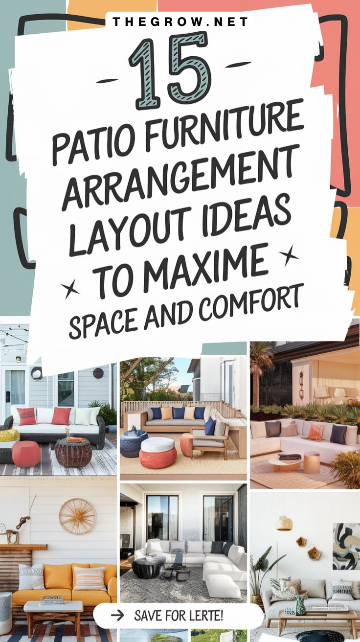 Patio Furniture Arrangement