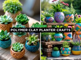 Polymer Clay Planter Crafts