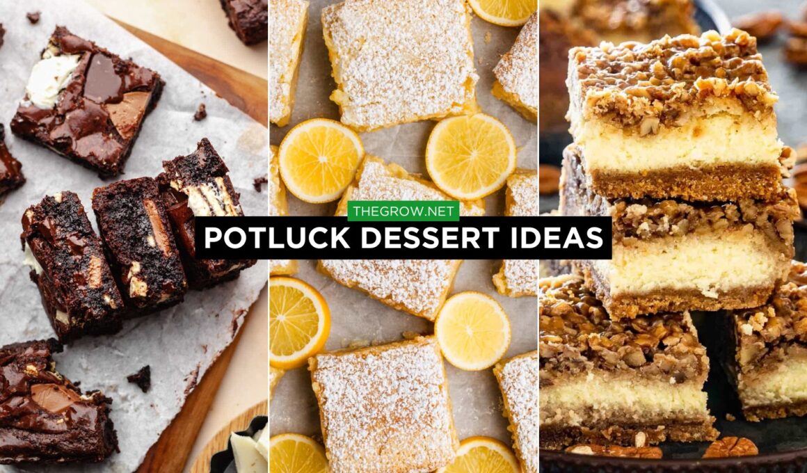 Potluck Dessert Ideas