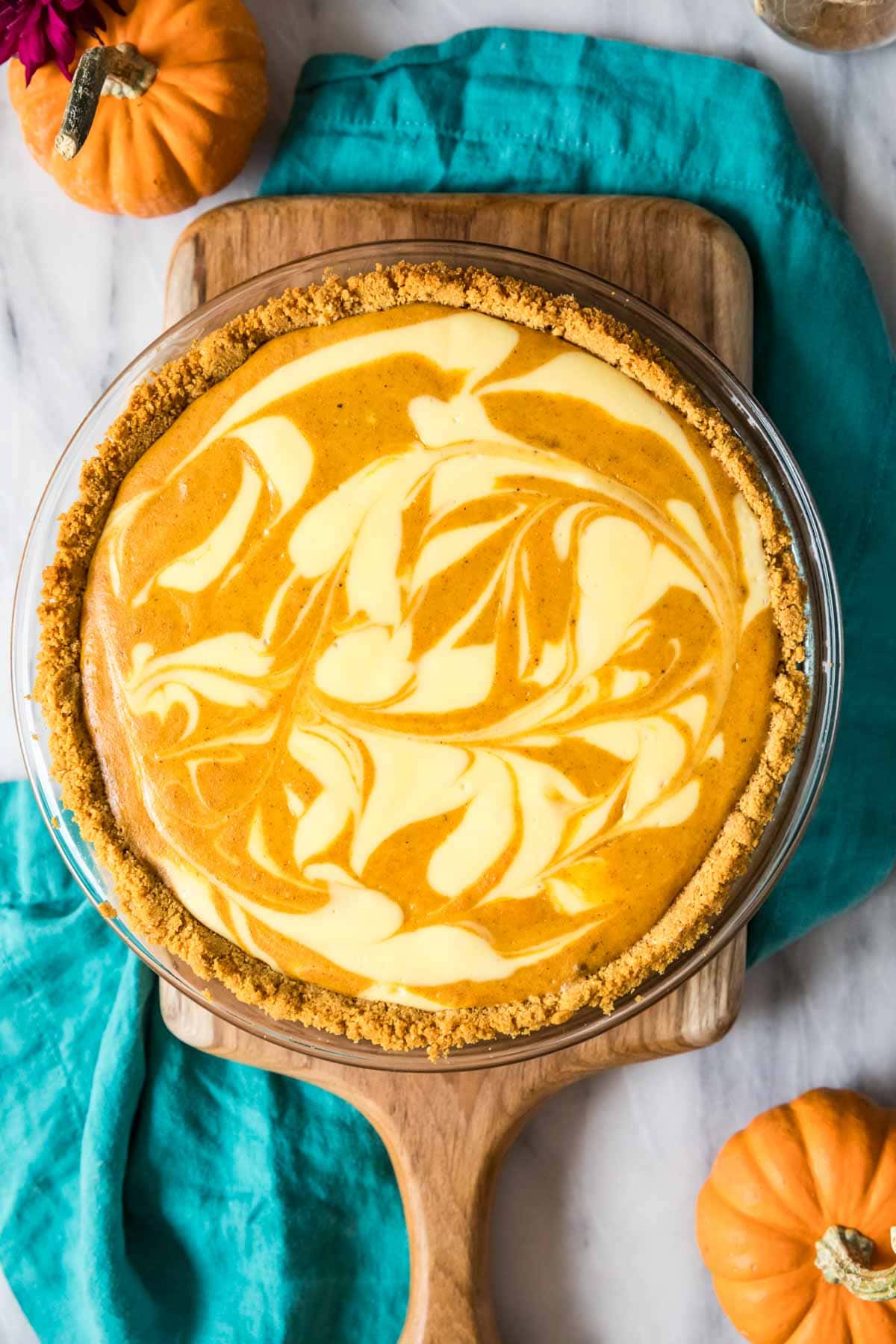 Pumpkin Cheesecake Pie