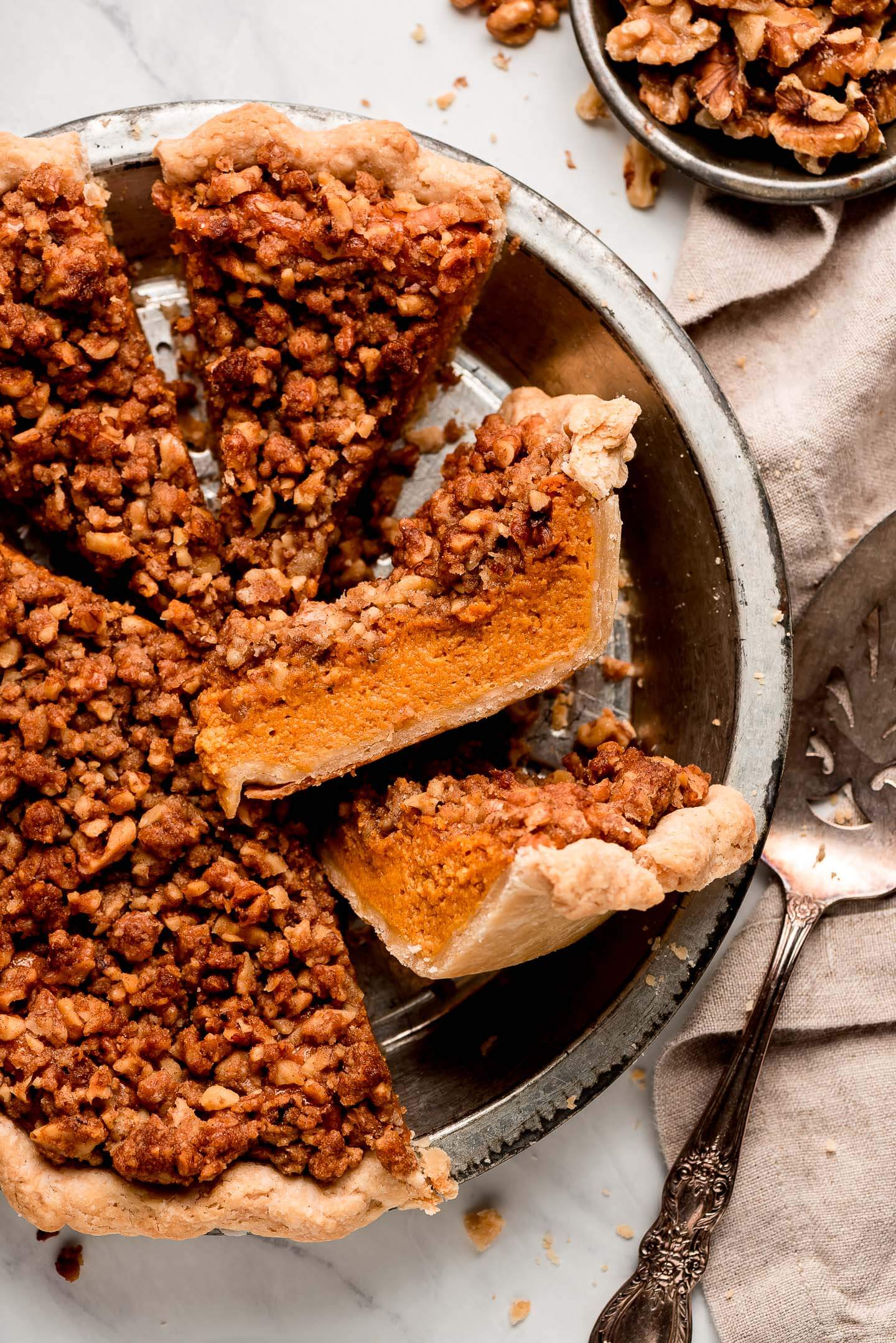 Pumpkin Streusel Pie