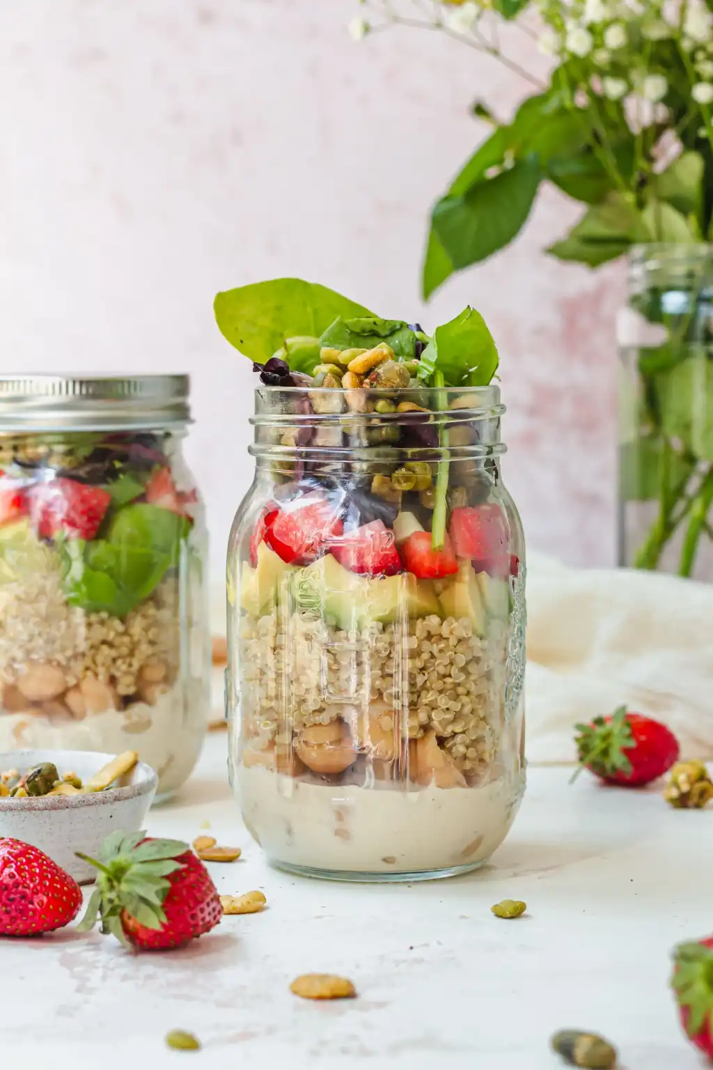 Quinoa and Veggie Jar