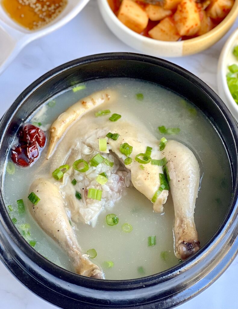 Samgyetang (Korean Ginseng Chicken Soup)