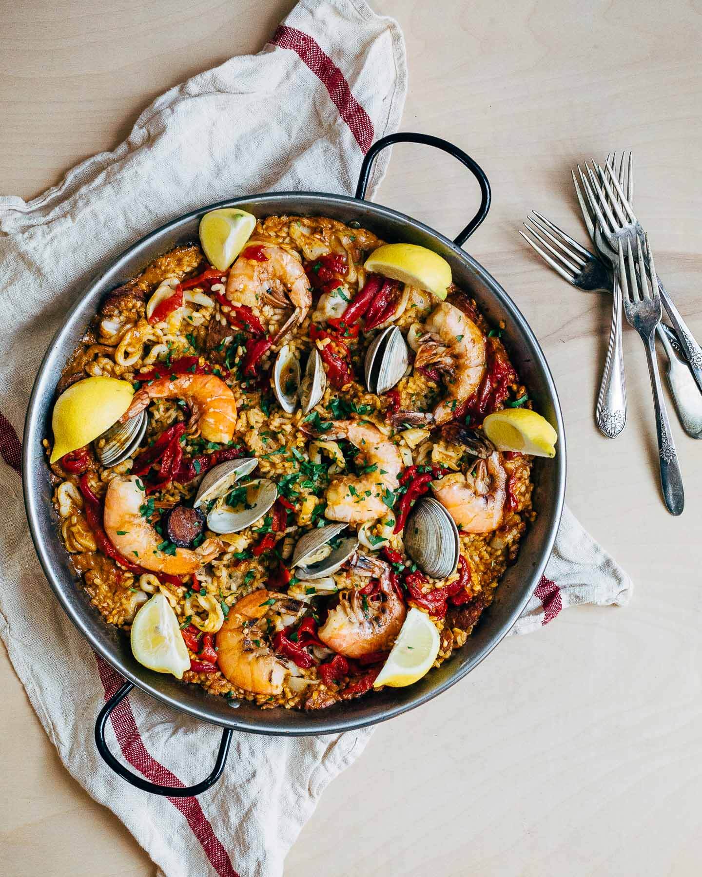 Seafood Paella
