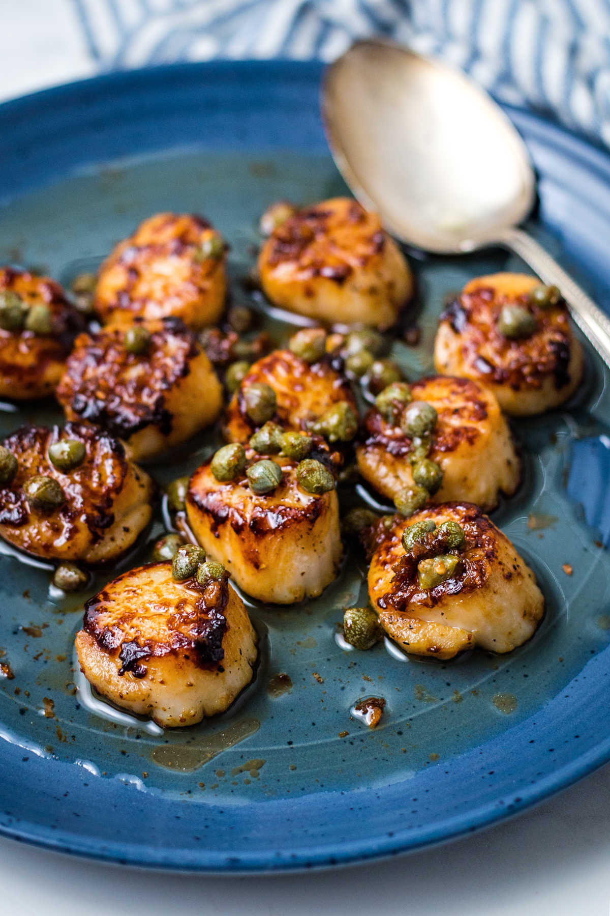 Seared Scallops with Brown Butter