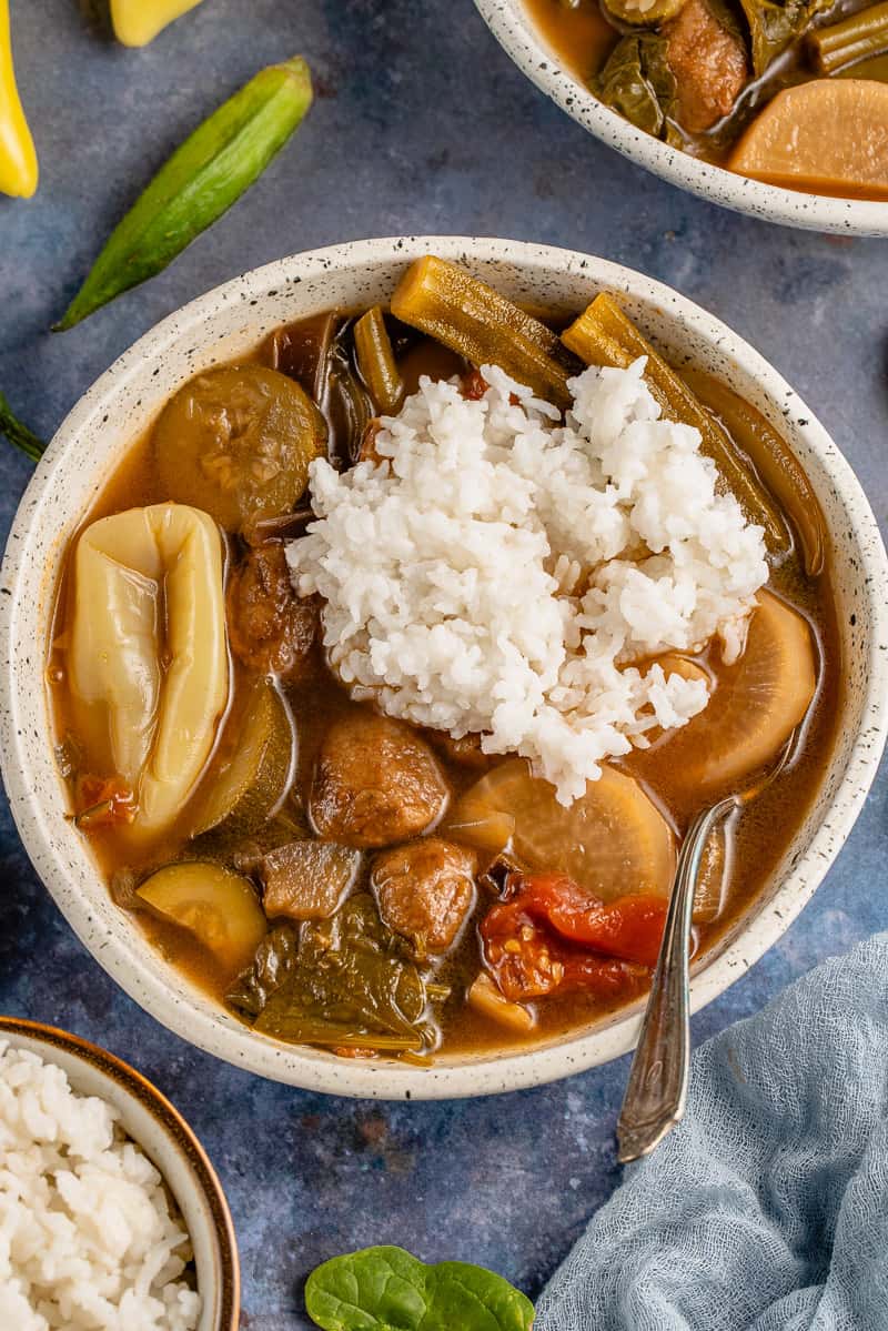 Sinigang (Filipino Tamarind Soup)
