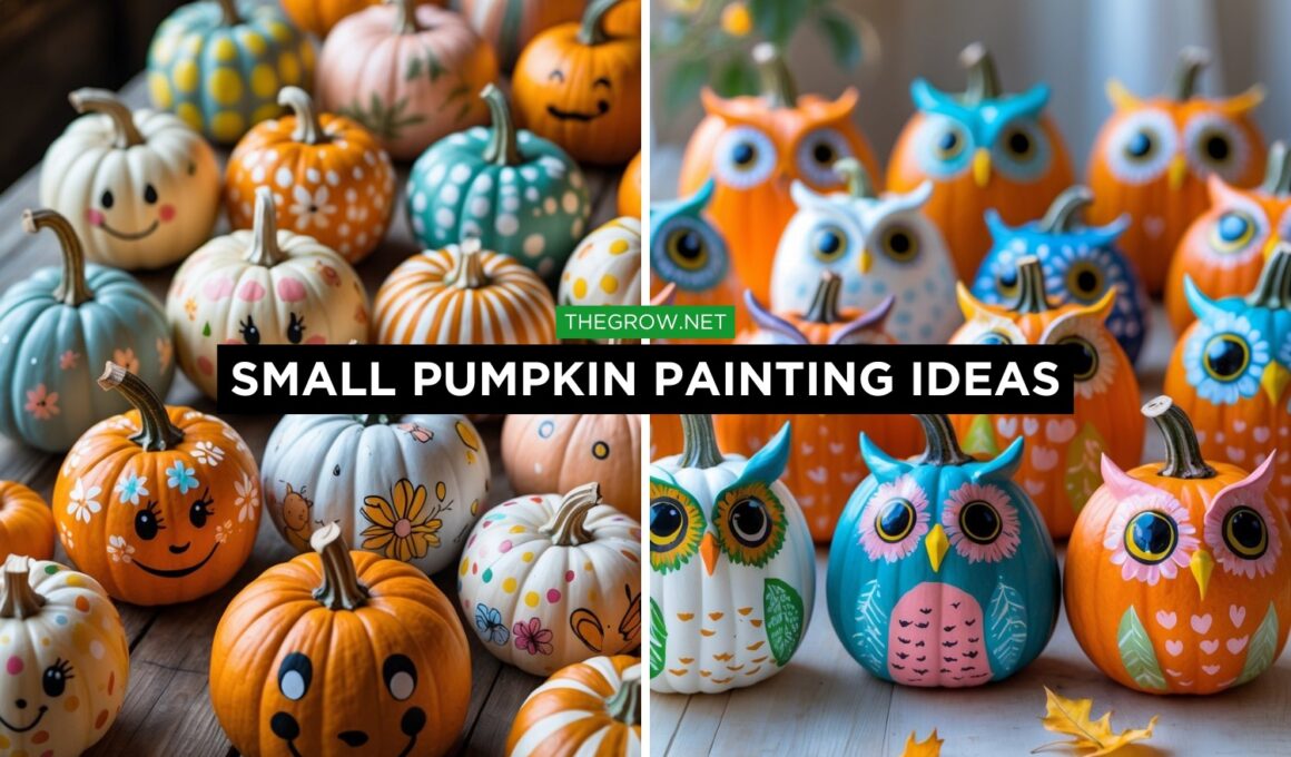Small Pumpkin Painting Ideas