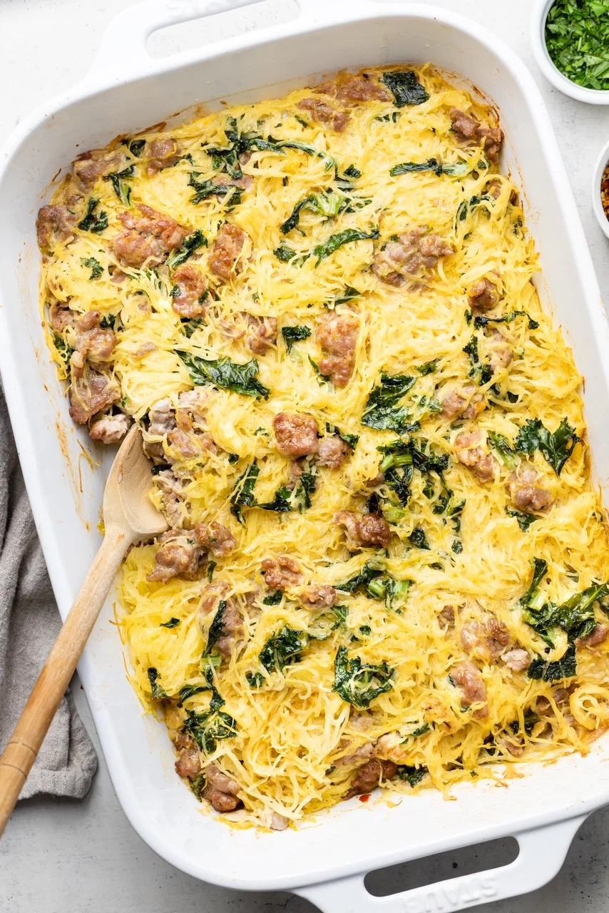 Spaghetti Squash Casserole