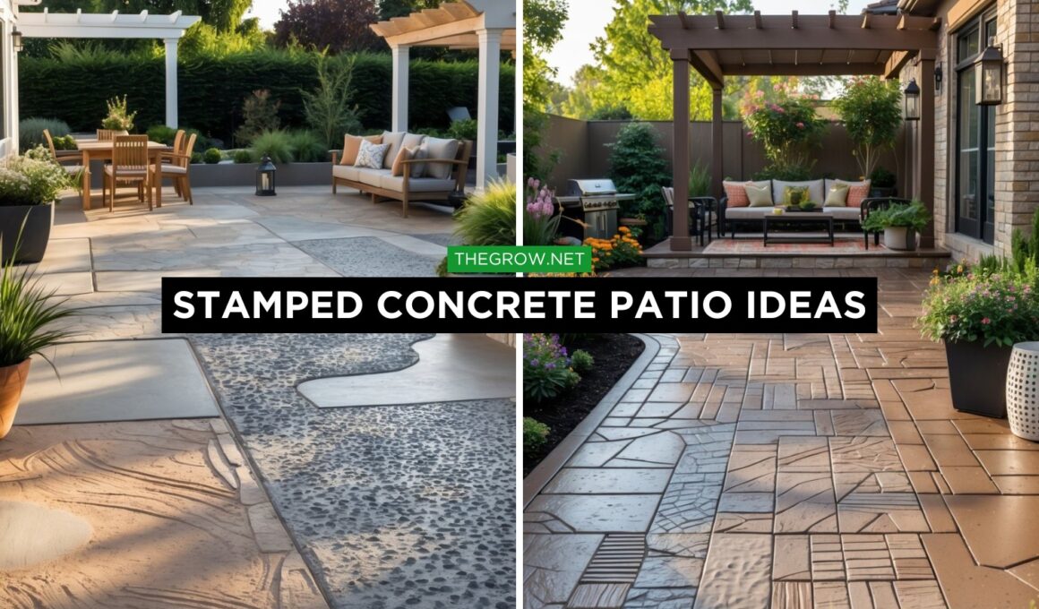 Stamped Concrete Patio Ideas