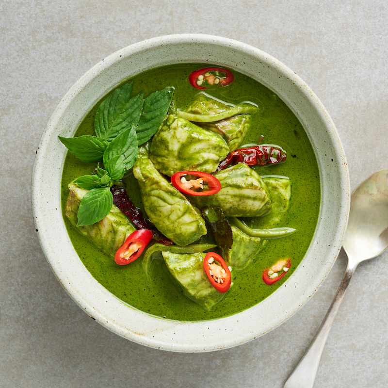 Thai Green Curry with Fish