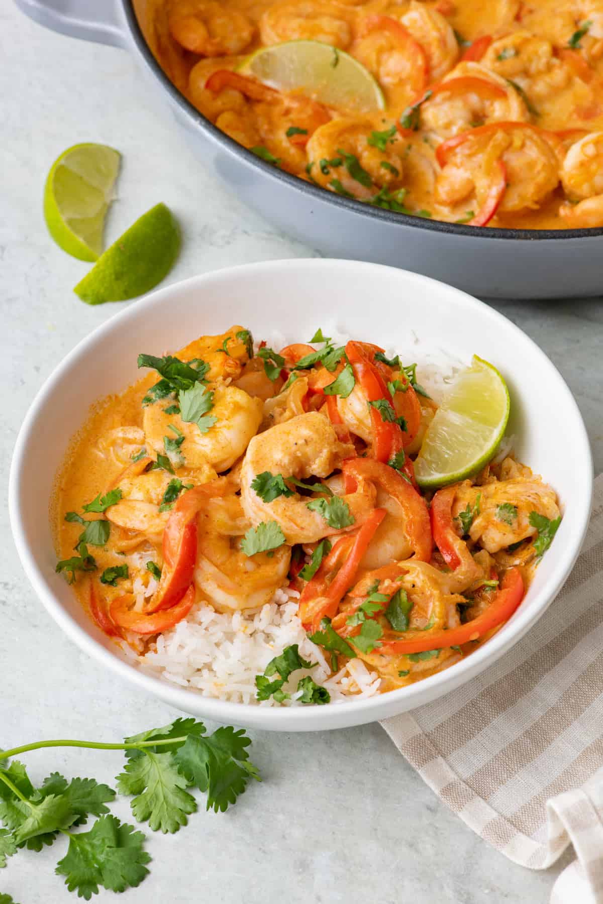 Thai Pineapple Shrimp Curry
