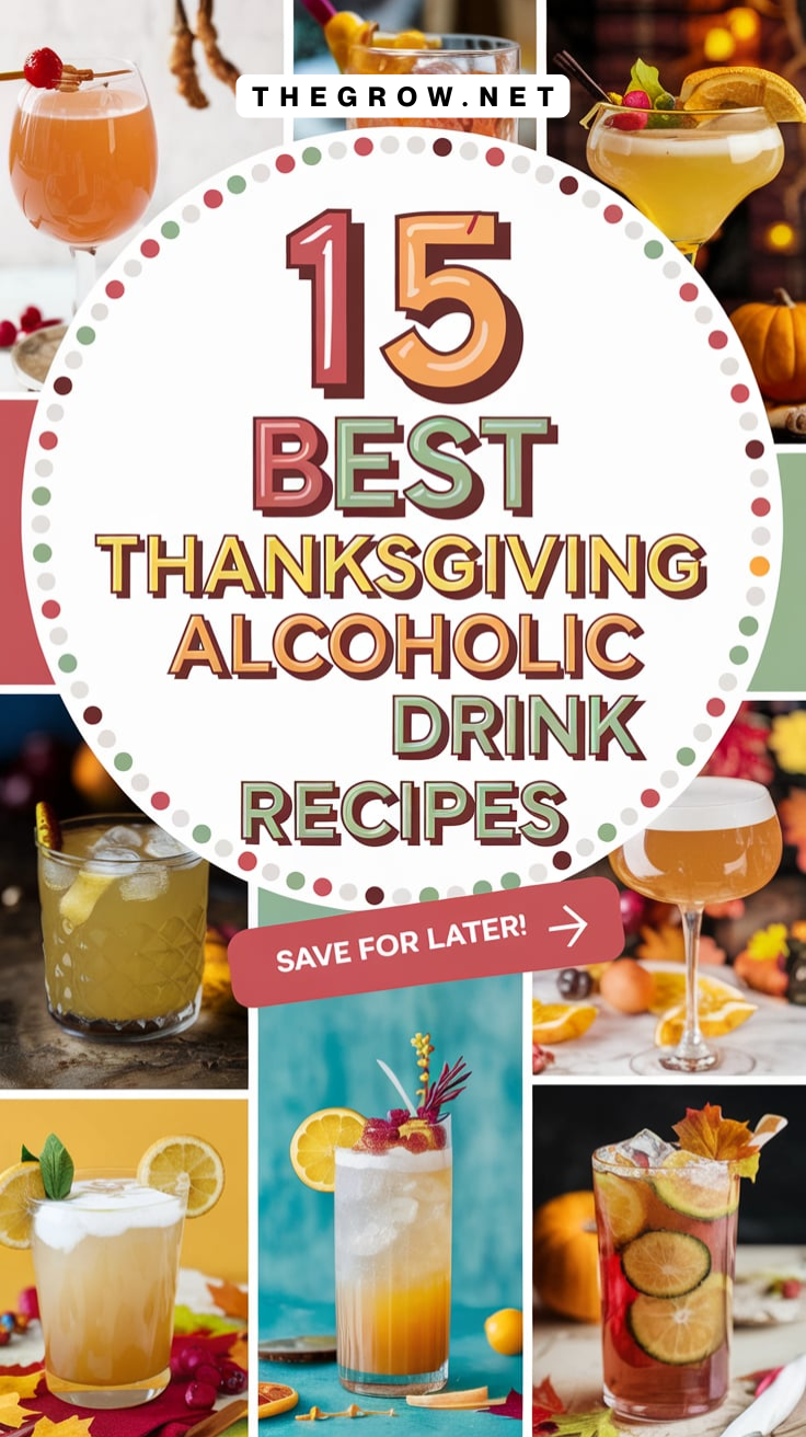 Thanksgiving Alcoholic Drink Recipes
