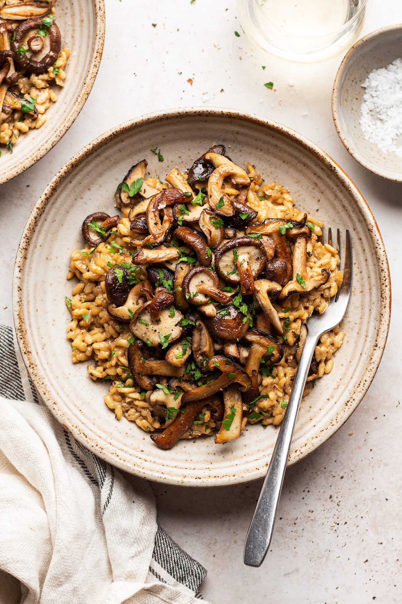 Vegan Mushroom Risotto