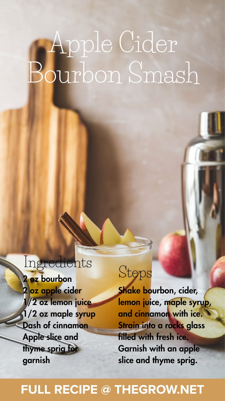 Apple Cider Bourbon Smash