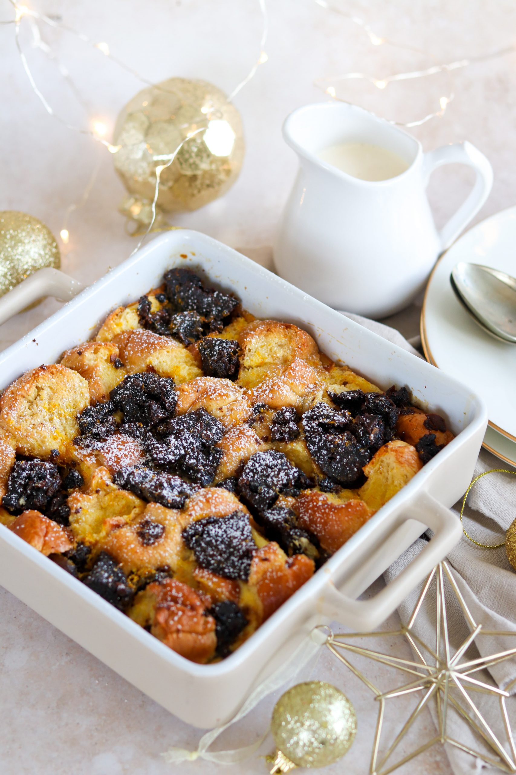Bread and Butter Christmas Pudding