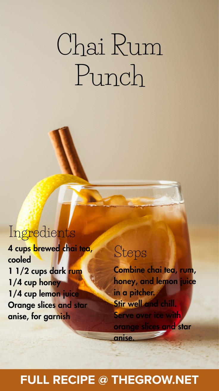 Chai Rum Punch