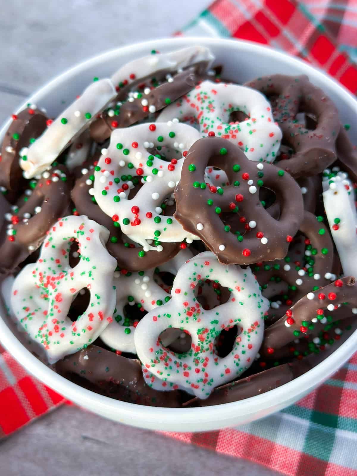 Chocolate-Covered Pretzels