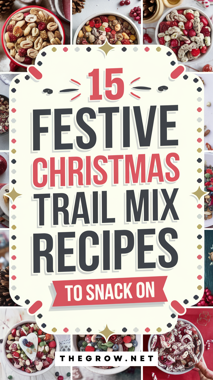 Christmas Trail Mix Recipes