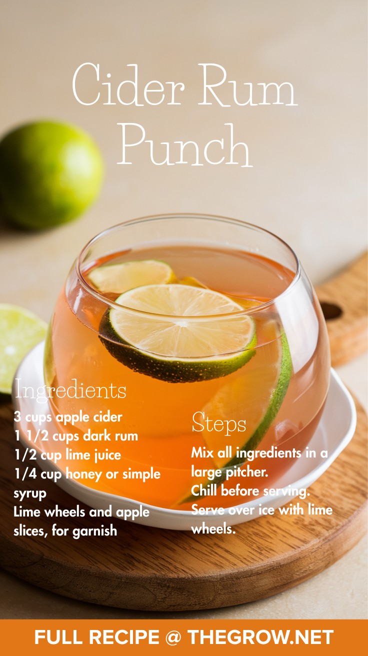 Cider Rum Punch