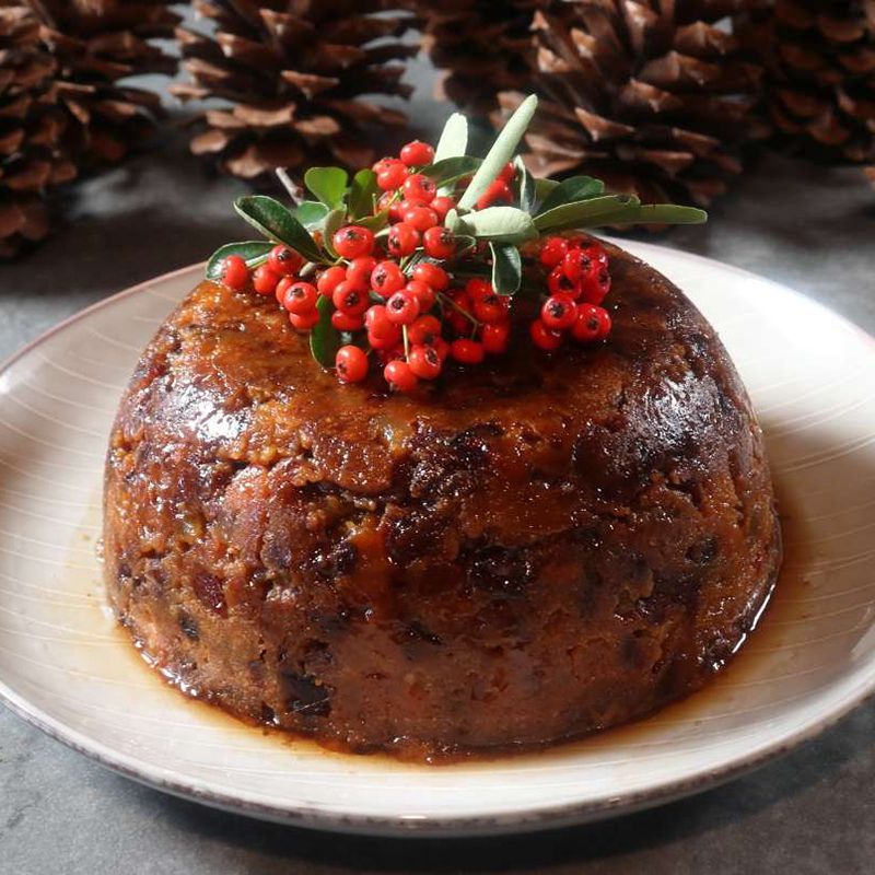 Traditional British Christmas Pudding