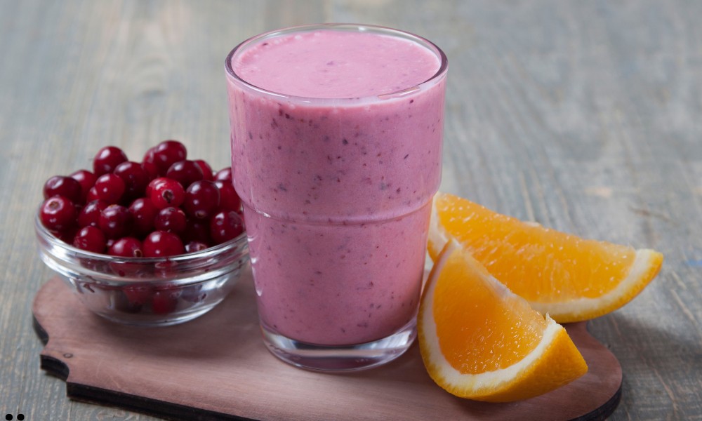 Cranberry Orange Energy Smoothie