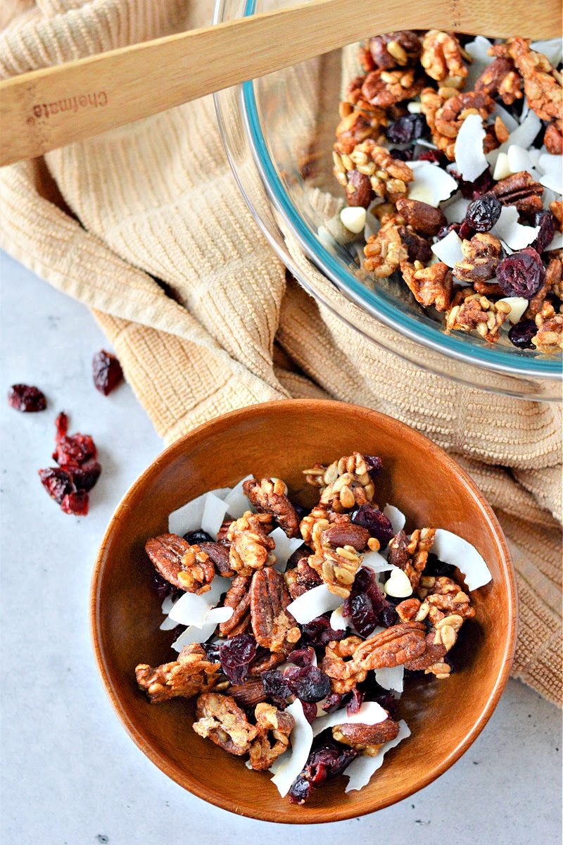 Cranberry Orange Snack Mix