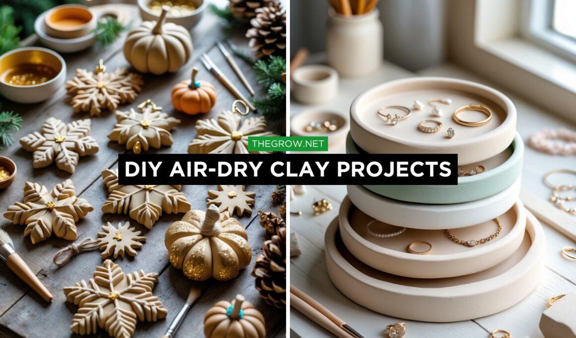 DIY Air-Dry Clay Projects