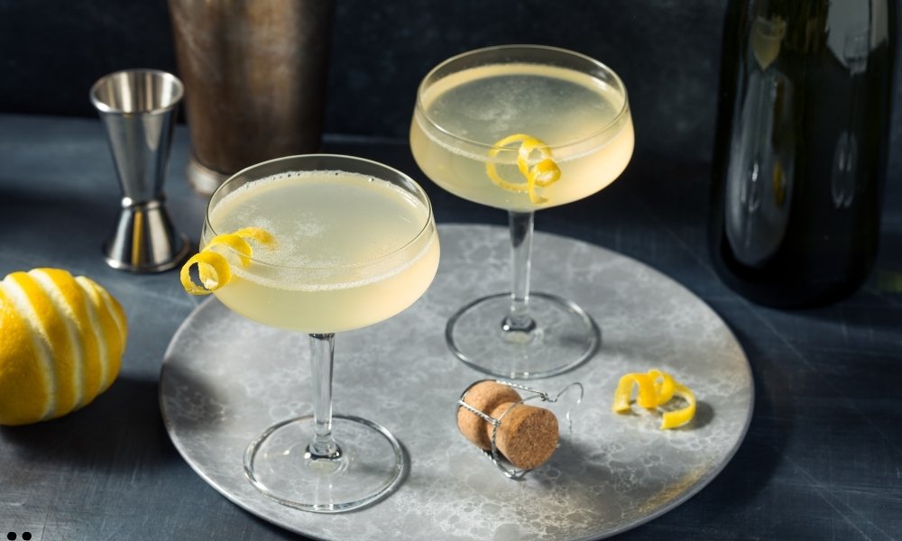 French 75 with Prosecco