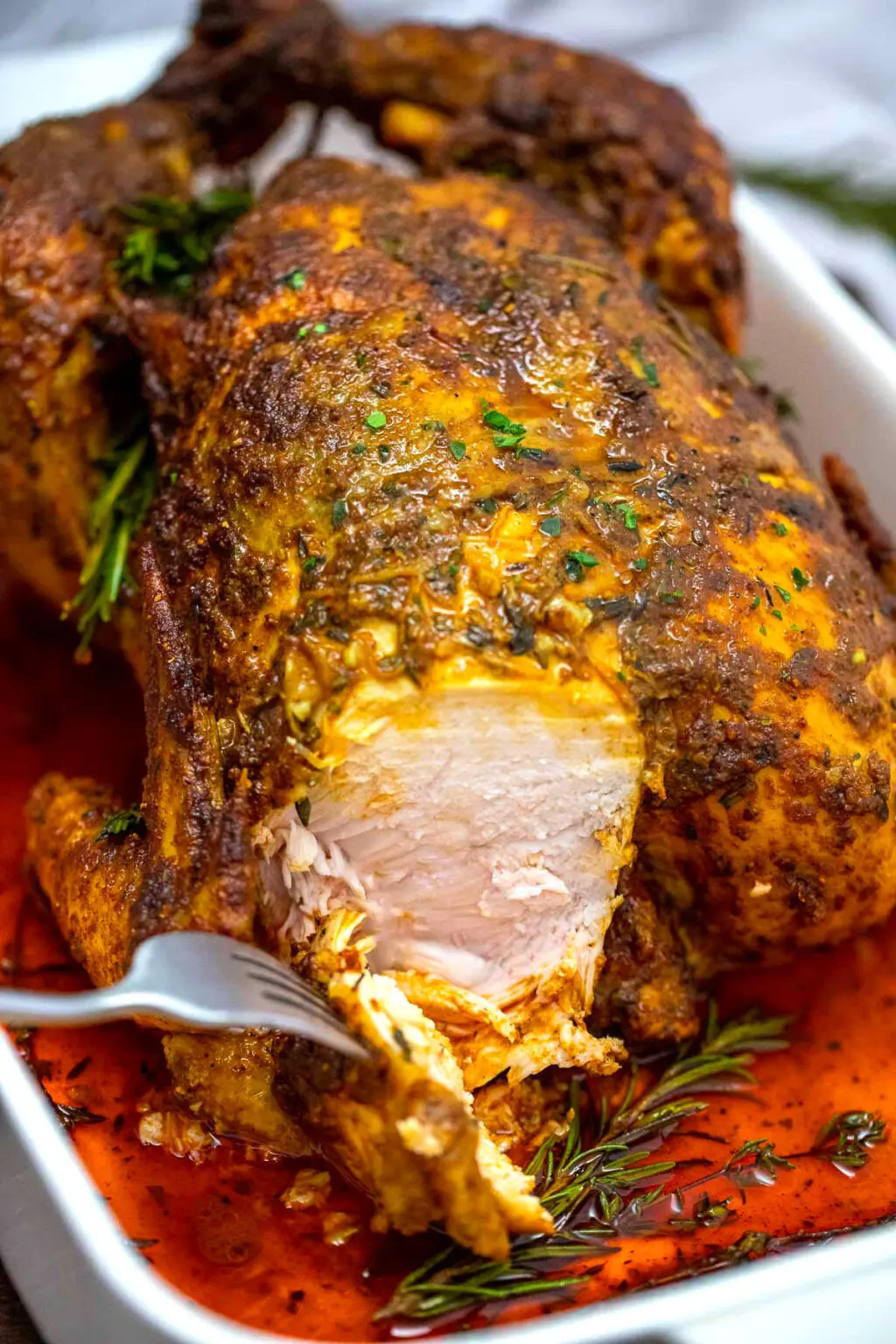 Garlic Butter Roasted Chicken