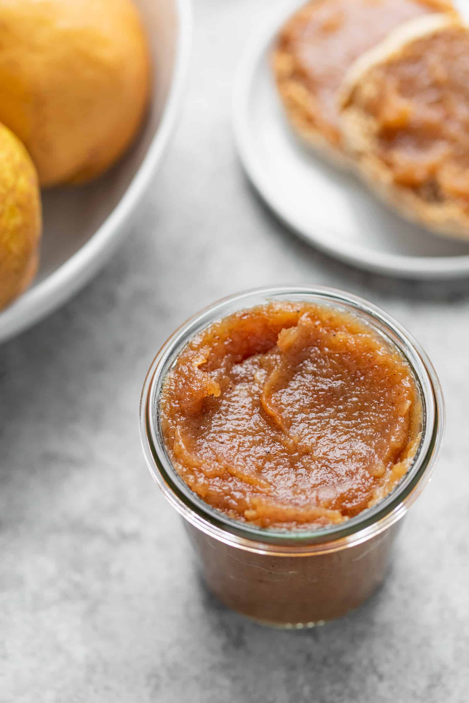 Ginger Pear Butter with Orange Zest
