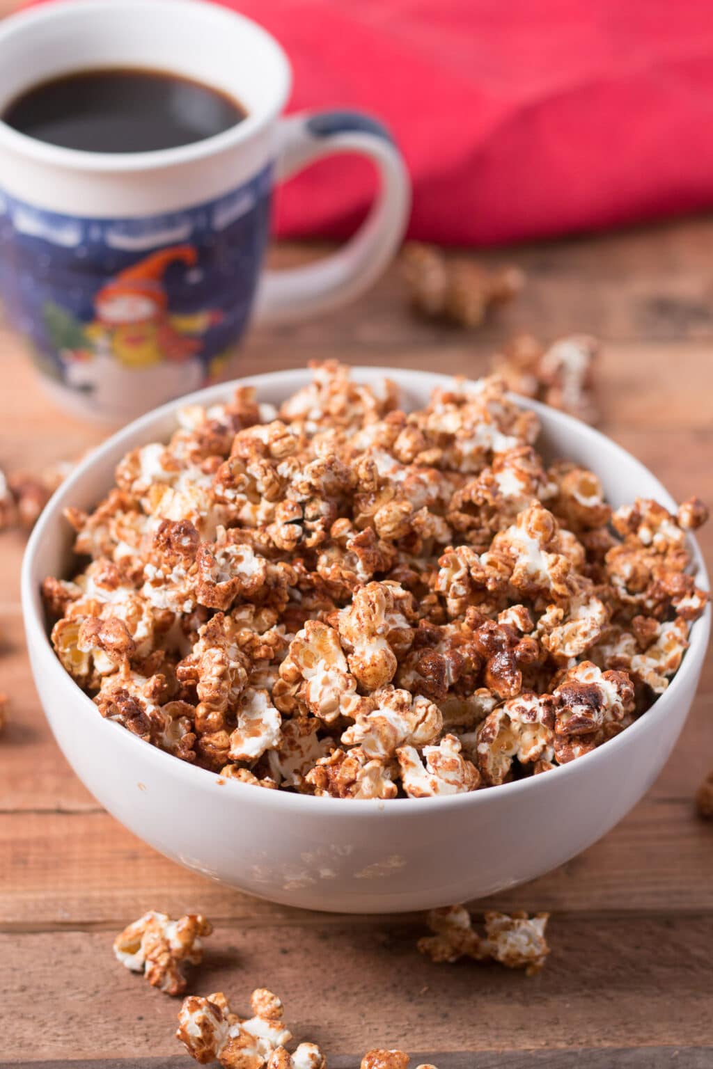 Gingerbread Popcorn