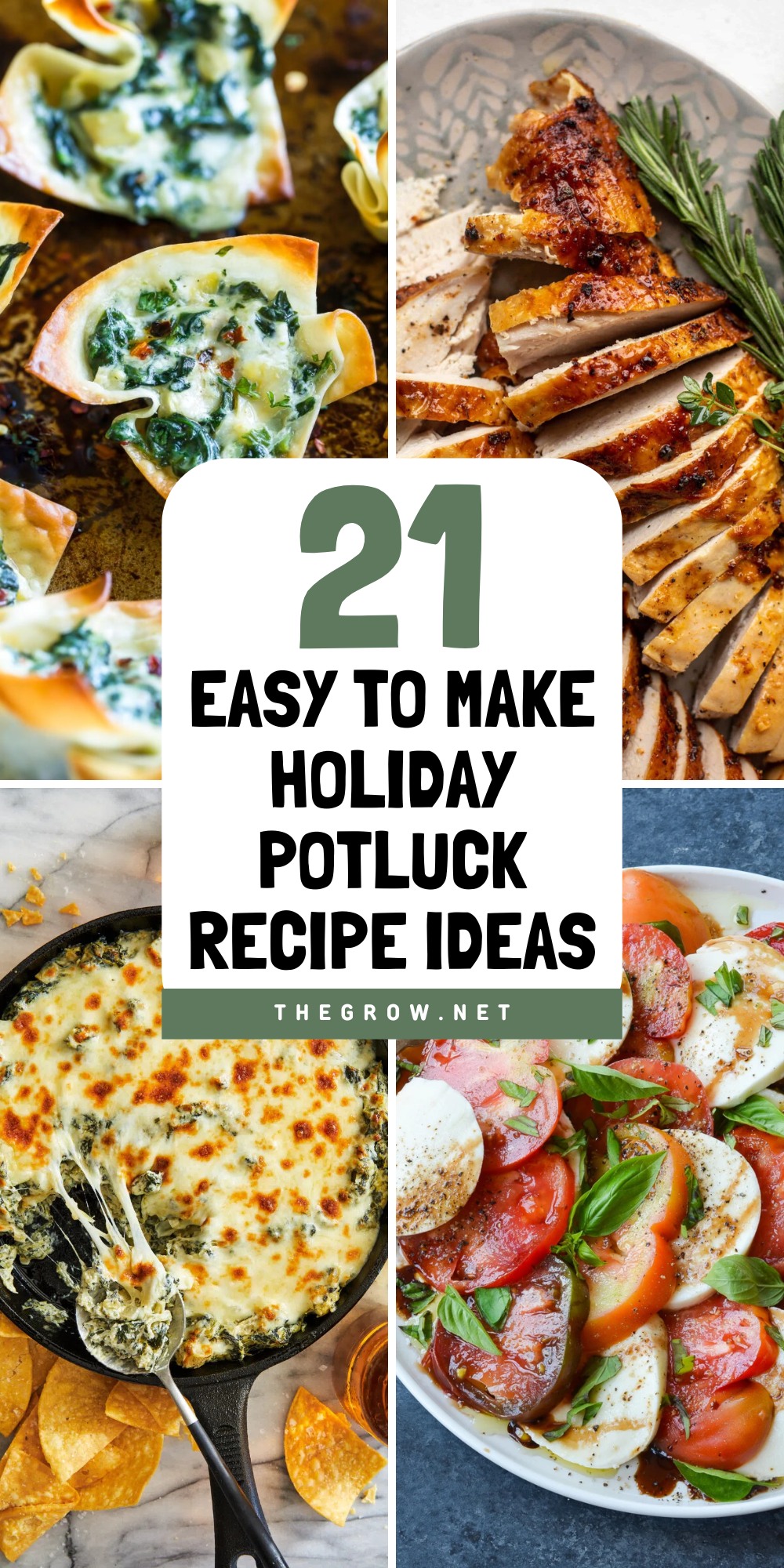 Holiday Potluck Recipe Ideas
