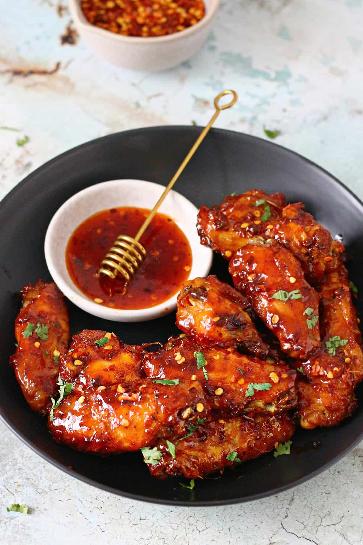 Hot Honey Chicken Wings
