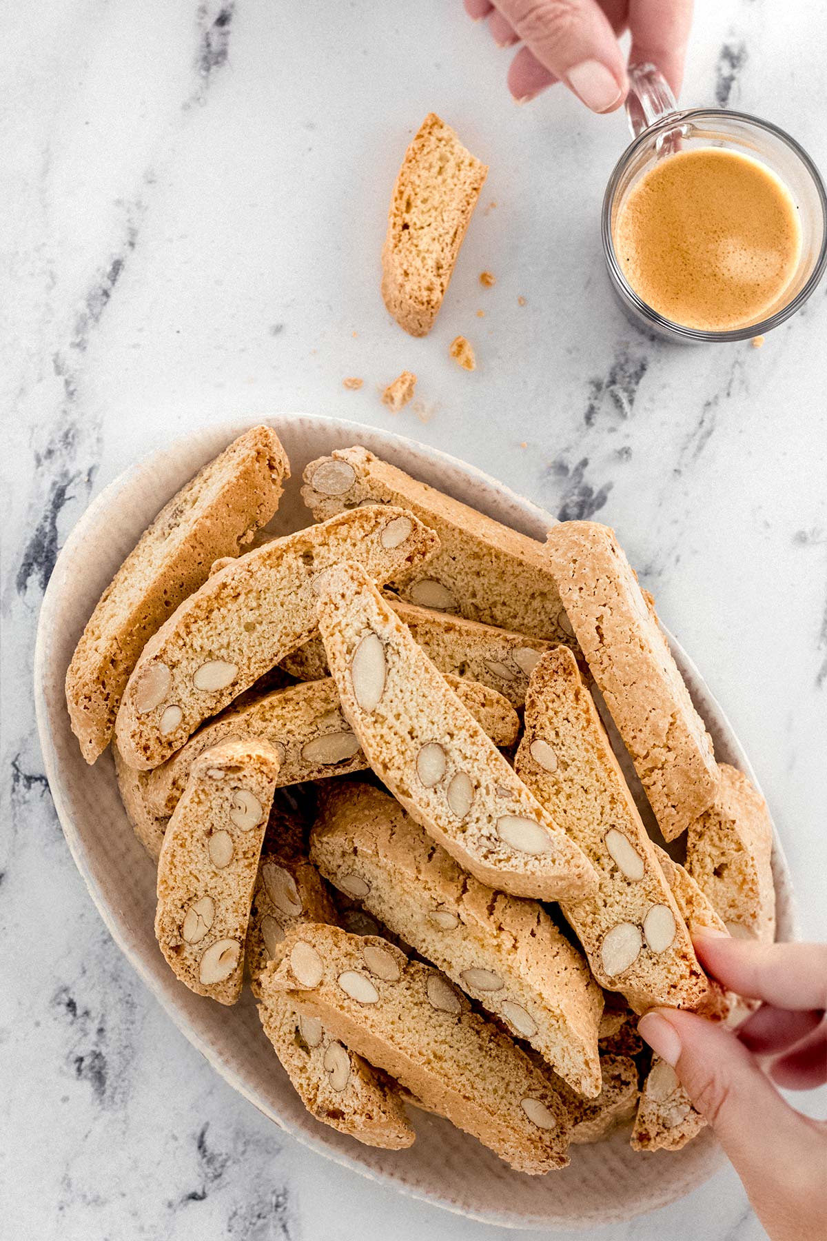 Italian Almond Biscotti (Cantucci)