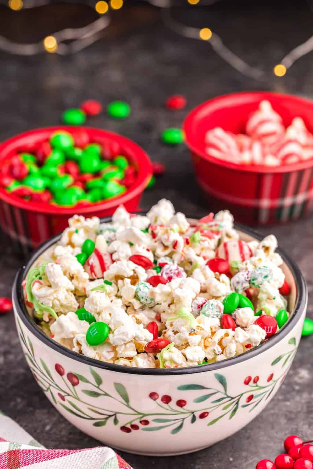 M&M’s Christmas Popcorn