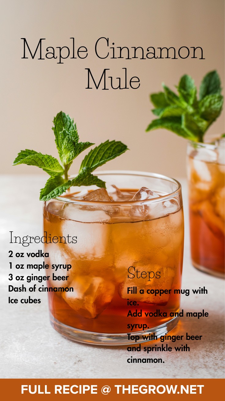 Maple Cinnamon Mule