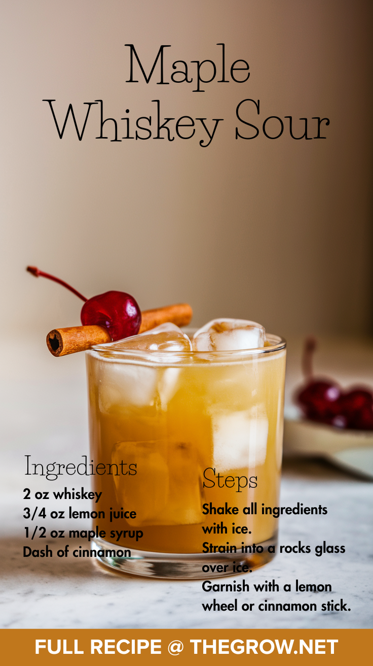 Maple Whiskey Sour