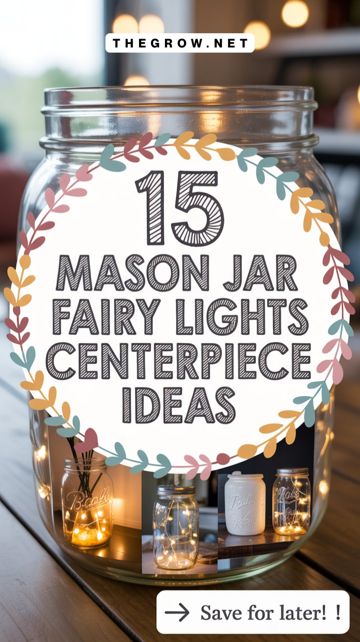 Mason Jar Fairy Lights