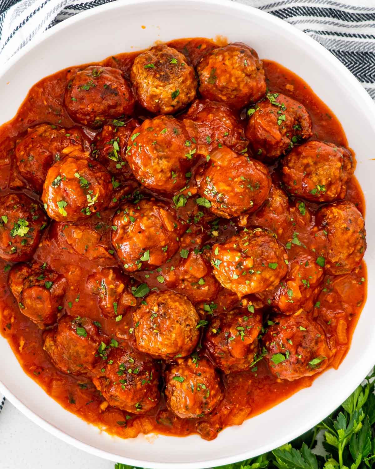 Meatballs in Sauce