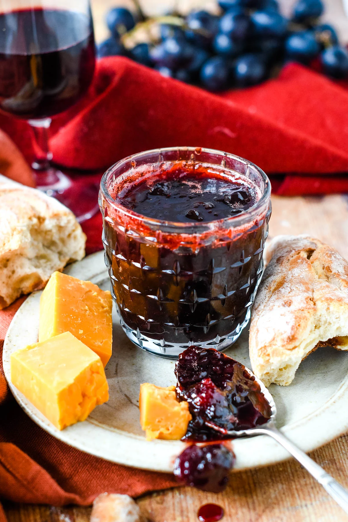 Mixed Berry Mulled Wine Jam