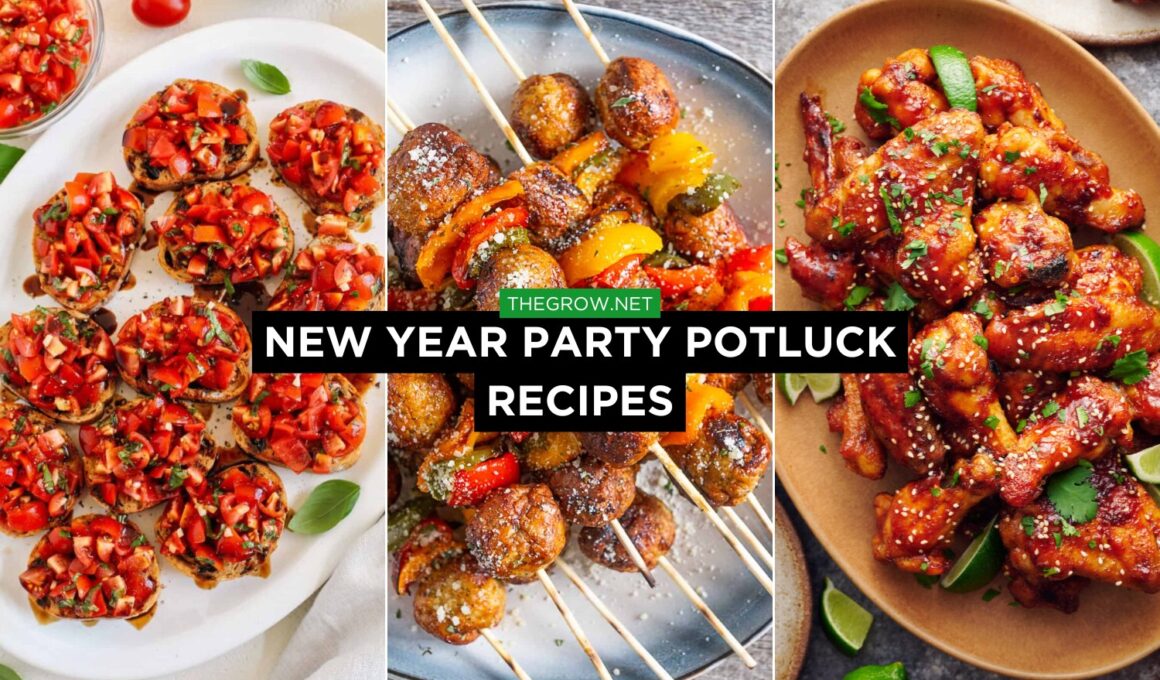 New Year Party Potluck Recipes