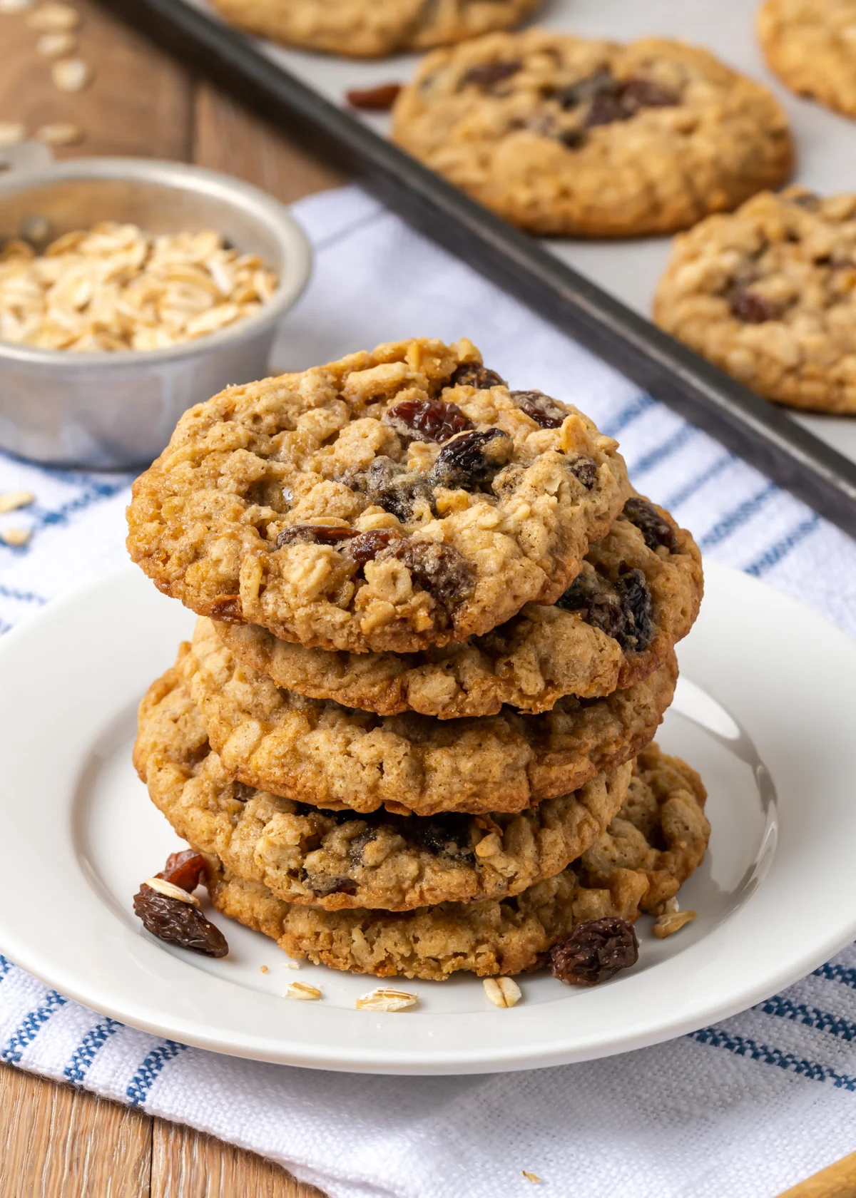 Oatmeal Cinnamon Raisin Cookies