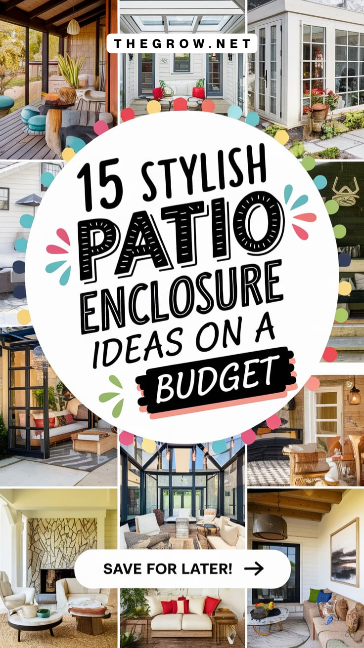 Patio Enclosure Ideas