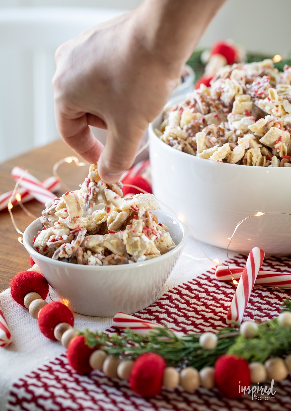 Peppermint White Chocolate Trail Mix