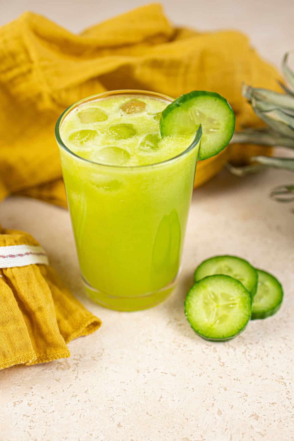 Pineapple Cucumber Juice
