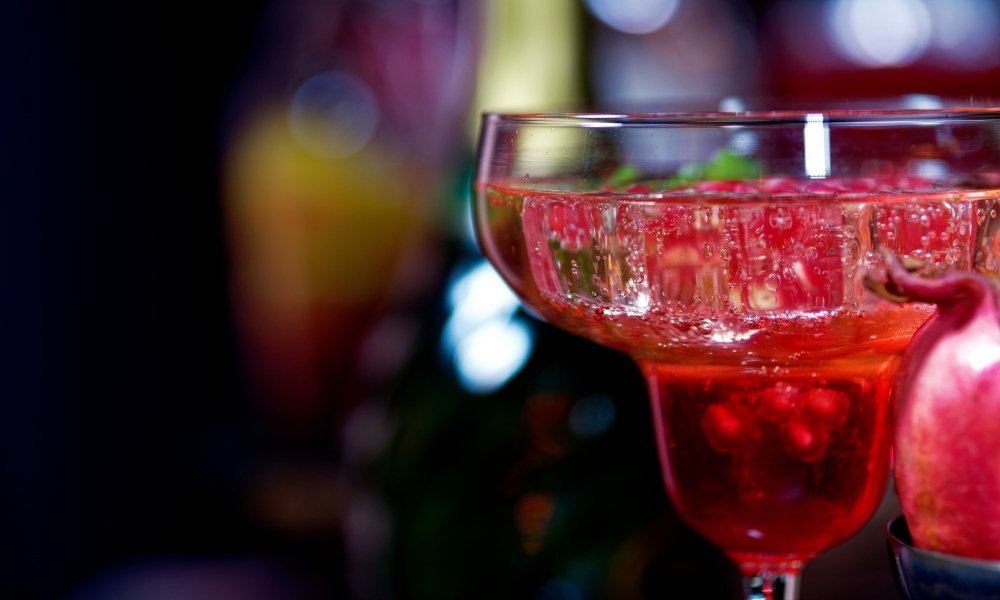 Pomegranate Prosecco Cocktail