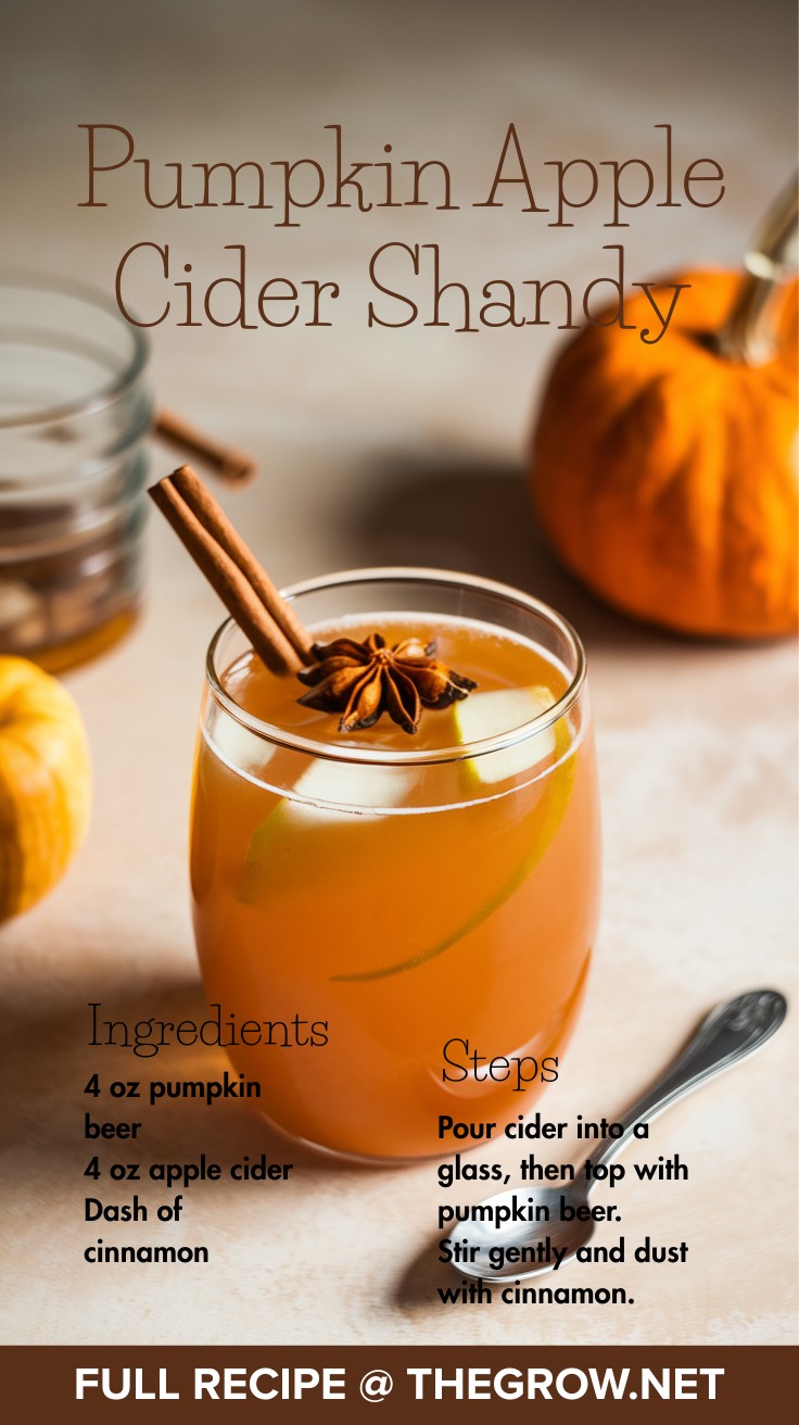 Pumpkin Apple Cider Shandy