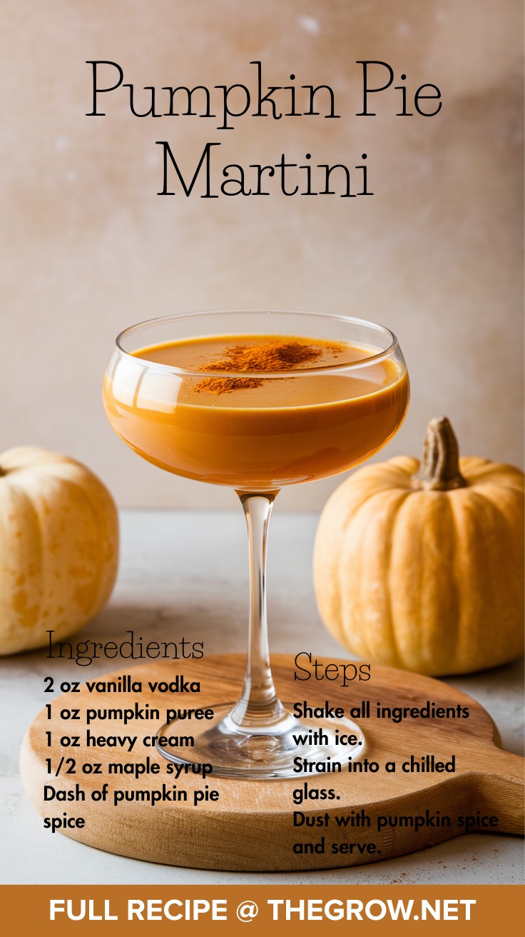 Pumpkin Pie Martini