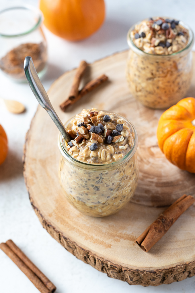Pumpkin Spice Overnight Oats
