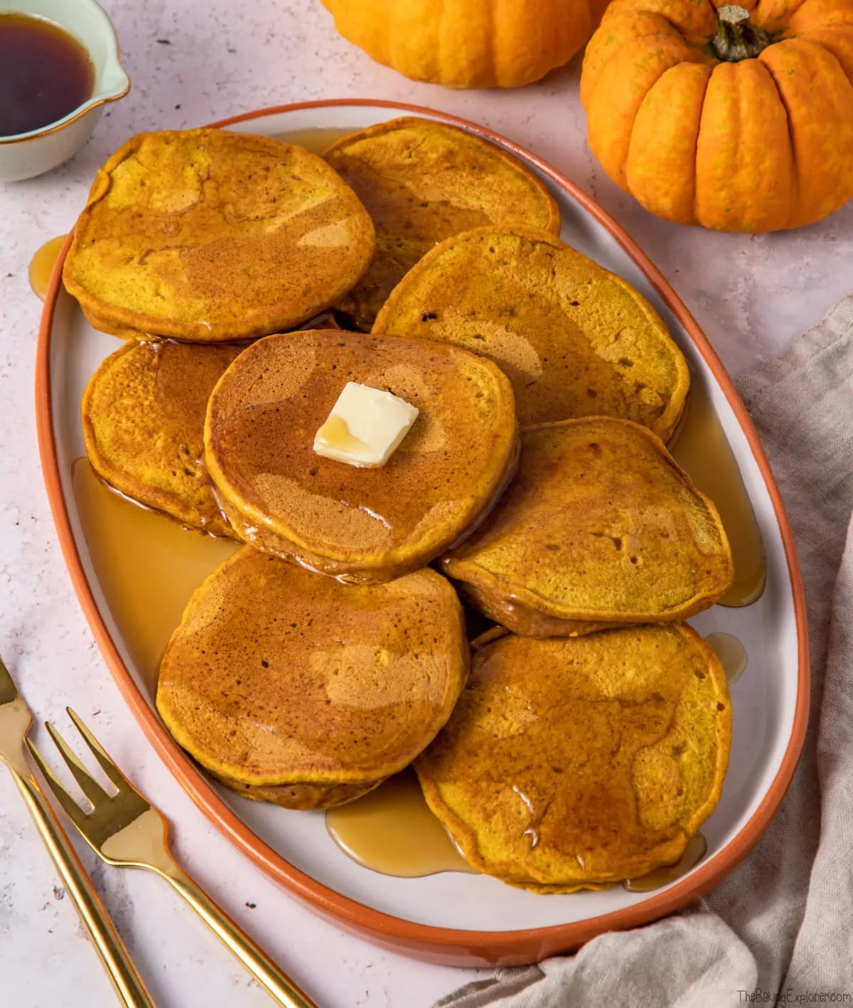 Pumpkin Spice Pancakes